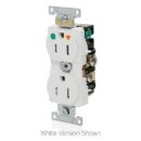 Leviton T8200-IGB Duplex Receptacle Wall Plate, 15A 125V, Ivory