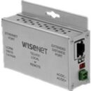 Hanwha TEC-F01 1-Channel Ethernet-Over-Coax Extender with Pass-Through PoE