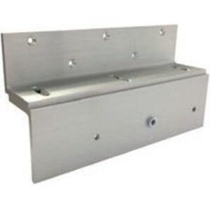 RCI TJ10 Top Jamb Z-Bracket Kit for 8310, Brushed Anodized Aluminum