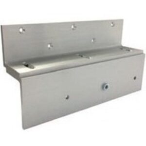 RCI TJ71 Top Jamb Z-Bracket Kit for 8371, Brushed Anodized Aluminum