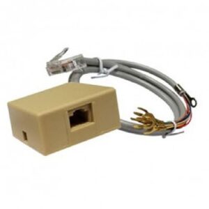 DSC TJP1000 RF31X-UL50 Telephone Jack and 2' Cord