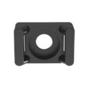 Panduit TM1S4-C0 Cable Tie Mount, UV PA 6.6, Screw, 0.51 0.32", 100-Pack, Natural