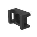 Panduit TM2S8-C0 Cable Tie Mount, UV PA 6.6, 0.63x0.43", #8 Screw, 100-Pack, Black