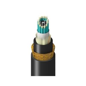 Belden TM3BB012LBAN Fiber Optic Cable, 12 Fibers, Multimode OM3, Low-Smoke Zero-Halogen, Riser Rated