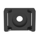 Panduit TM3S8-C0 Screw Applied Cable Tie Mount, 100-Pack, Black
