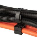 Panduit TMWCS6-C350 Wired Tray and Tie Mount, Tie Mount Wing Clamp with M6 Mounting