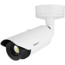 Hanwha TNO-3050T Series QVGA Thermal Bullet IP Camera, 35mm Fixed Lens, White