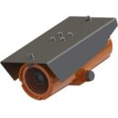Hanwha TNO-X6322EPT1-Z T-Series 2MP Explosion-Proof Bullet Camera, 1.44-142.6mm Varifocal Lens, Orange/Gray