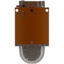 Hanwha TNP-X6322EPT3-Z T-Series 2MP Explosion-Proof PTZ Dome Camera, 4.44-142.6mm Varifocal Lens. Orange