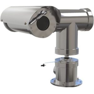 Hanwha TNU-X6320E2WT1-C 2MP Outdoor Explosion-Proof Network Positioning Bullet Camera with 32x Zoom and Wiper (cLC CSA)