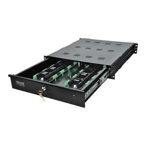 Altronix TROVE1SH1R Software House Access and Power Integration Rack Mount Enclosure with Backplane, Trove1 Rack Series
