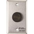 Alarm Controls TS-41 Sonalert Mounted Wall Buzzer, Single Gang, Stainless Steel