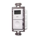 Leviton TS300-DW Timer Switch, Digital, Programmable, 120-277V, White