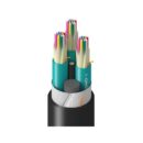 Belden TU3DK036RN2N Fiber Optic Patch Cord, TU DN OM3 36F Cellular Polyethylene OFNR
