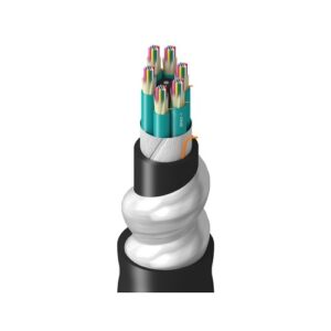 Belden TU3DK072RI2N Fiber Optic Patch Cord, TU DN OM3 72F Cellular Polyethylene OFCR