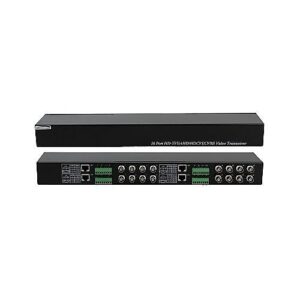 Speco TVI16UTP 16 Channel HD-TVI Video Balun Passive Transceiver Hub, Black