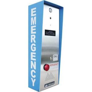 Mircom TX3-EMER-1S-C TX3 Series Emergency Phone Station, Wall or Pole Mounted