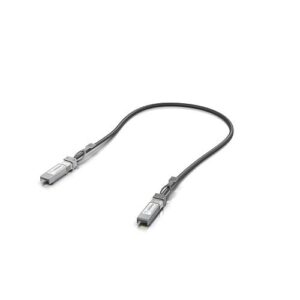 Ubiquiti UACC-DAC-SFP10-1M UniFi DAC Cable, 10 Gbps, 1m, Black