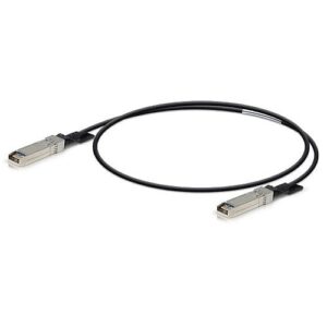 Ubiquiti UDC-3 Direct Attach Copper Cable, 10 Gbps, 3m, Black