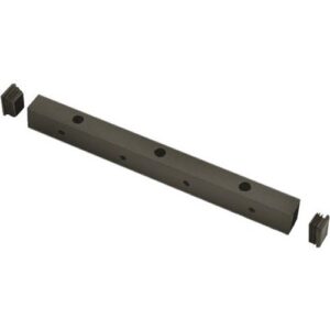 Securitron UHB-BK-12 Mounting Bracket for Magnetic Lock, Black Anodized