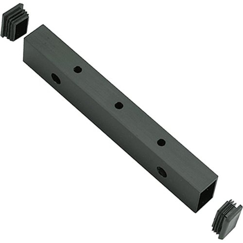 Securitron UHB-BK-8 Magnalock Universal Header Bracket for Magnalock, Black