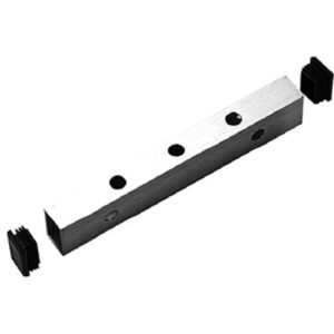 Securitron UHB-CL-8 Magnalock Universal Header Bracket, 12", Clear Anodized