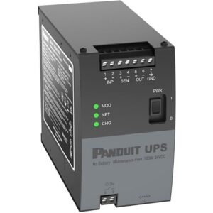 Panduit UPS00100DC Uninterruptible Power Supply, 100W, 24V DC