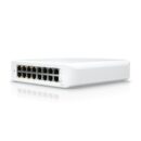 Ubiquiti USW-LITE-16-POE 16-Port Lite 8 PoE Layer 2 Switch, White