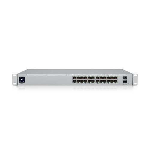 Ubiquiti USW-PRO-24 24-Port Pro 24 Layer 3 Switch, Silver