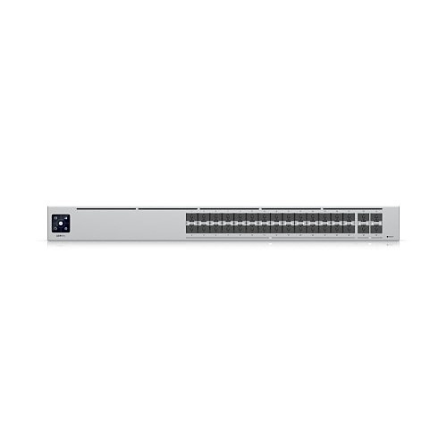 Ubiquiti USW-Pro-Aggregation UniFi 32-Port Layer 3 Switch, High-Capacity 10G SFP+ and 25G SFP28 Connections