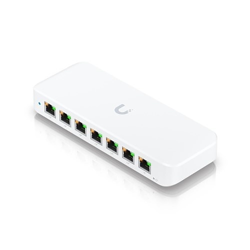 Ubiquiti USW-ULTRA 8-Port Ultra Layer 2 GbE PoE Switch, White