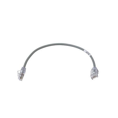 Panduit UTP28SP1GY CAT6 Cable 28 AWG UTP, CM/LSZH, 1', Gray
