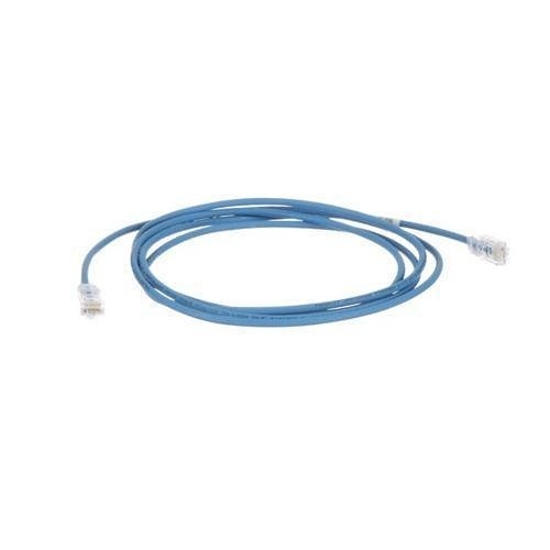 Panduit UTP28SP1MBU-Q CAT6 Cable 28 AWG UTP, CM/LSZH, TX6 Modular Plugs, 1m, Blue