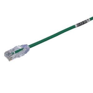 Panduit UTP28SP25GR CAT6 28 AWG UTP Copper Patch Cord, 25', Green