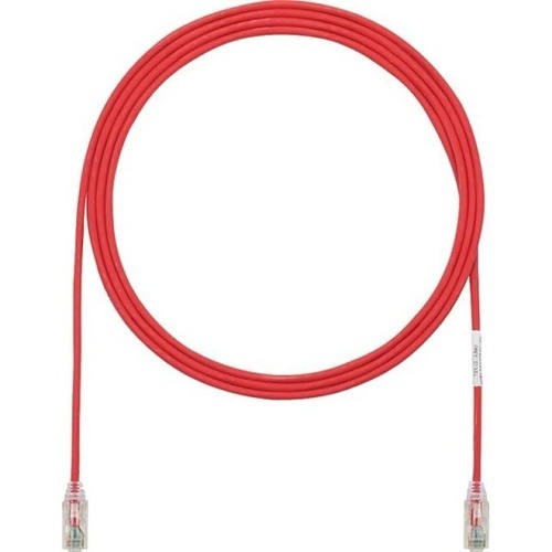 Panduit UTP28SP2RD-Q CAT6 Cable 28 AWG UTP, CM/LSZH, 2', Red