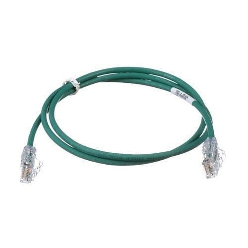 Panduit UTP28SP3GR CAT6 Cable 28 AWG UTP, CM/LSZH, 3', Green
