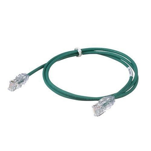 Panduit UTP28SP3GR CAT6 Cable 28 AWG UTP, CM/LSZH, 3', Green