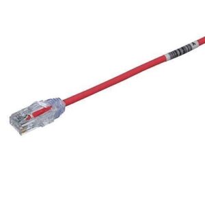 Panduit UTP28SP3RD CAT6 Cable 28 AWG UTP, CM/LSZH, 3', Red