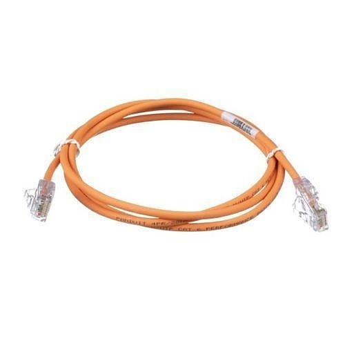 Panduit UTP28SP4OR CAT6 Cable 28 AWG UTP, CM/LSZH, 4', Orange