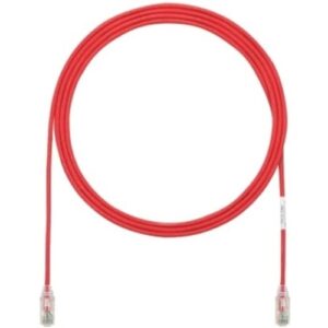 Panduit UTP28SP5RD-Q CAT6 Cable 28 AWG UTP, CM/LSZH, 5', Red