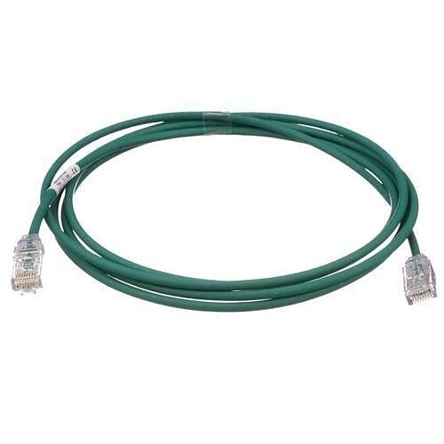 Panduit UTP28SP7GR CAT6 Cable 28 AWG UTP, CM/LSZH, 7', Green