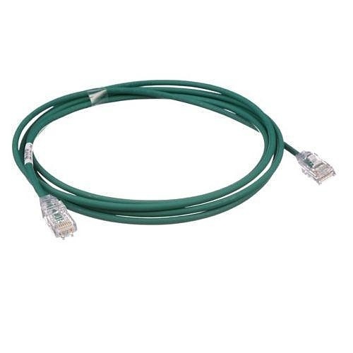 Panduit UTP28SP7GR CAT6 Cable 28 AWG UTP, CM/LSZH, 7', Green