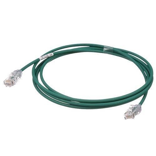 Panduit UTP28SP7GR CAT6 Cable 28 AWG UTP, CM/LSZH, 7', Green
