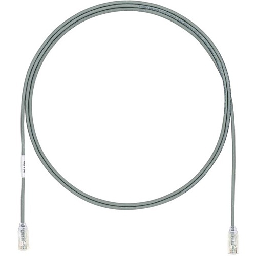 Panduit UTP28SP8INGY-48 CAT6 Cable 28 AWG UTP, CM/LSZH, 8", Gray