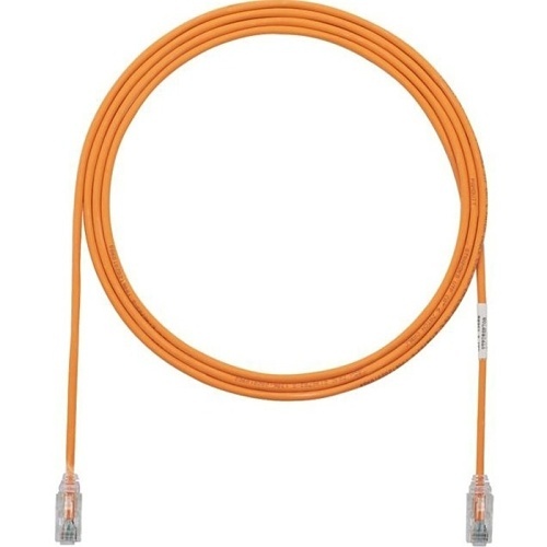 Panduit UTP28SP8INOR-48 CAT6 Cable 28 AWG UTP, CM/LSZH, 8", Orange