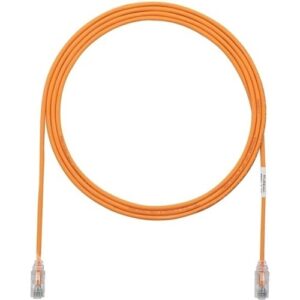 Panduit UTP28SP9OR-Q CAT6 Cable 28 AWG UTP, CM/LSZH, 9', Orange