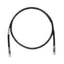 Panduit UTPK6A10MBL CAT6a Keyed Cooper Patch Cable, 10m, Black