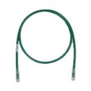 Panduit UTPK6A10MGR CAT6a Keyed Cooper Patch Cable, 10m, Green