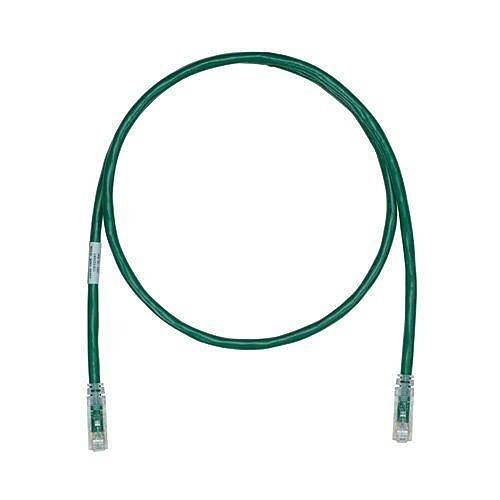 Panduit UTPK6A10MGR CAT6a Keyed Cooper Patch Cable, 10m, Green