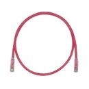 Panduit UTPK6A10RD CAT6a Keyed Cooper Patch Cable, 10m, Red
